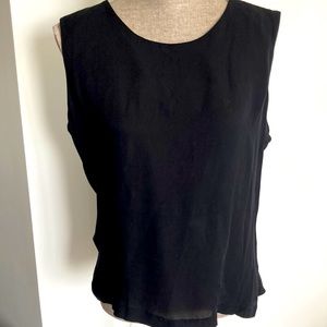 Black Silk top